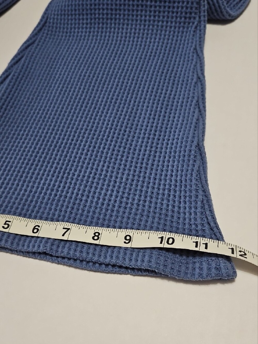 Aerie Flared Waffle Knit Pants - Lavender Blue Size S Regular - Picture 5 of 11